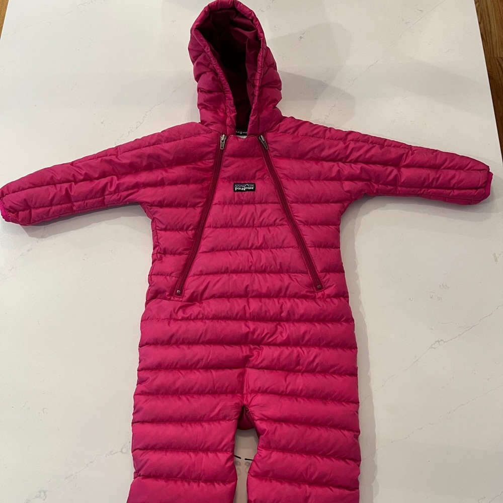 Patagonia Perfectly Pink NB Bunting Suit
